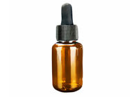 e-Vloeibare het HUISDIEREN Plastic Fles van 1oz 30ml Amber Dopper voor Etherische olie Kosmetische Verpakking